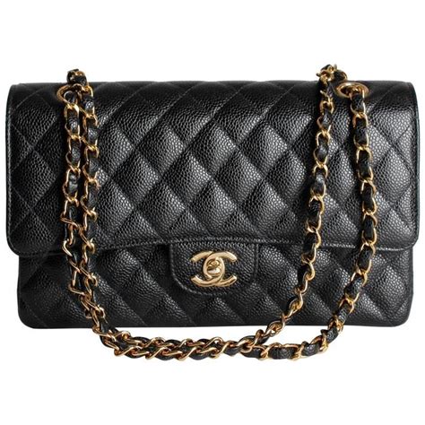 chanel classic caviar bags|Chanel Classic Caviar Medium Double Flap Bag .